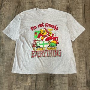 Vintage single-stitched Christmas tee